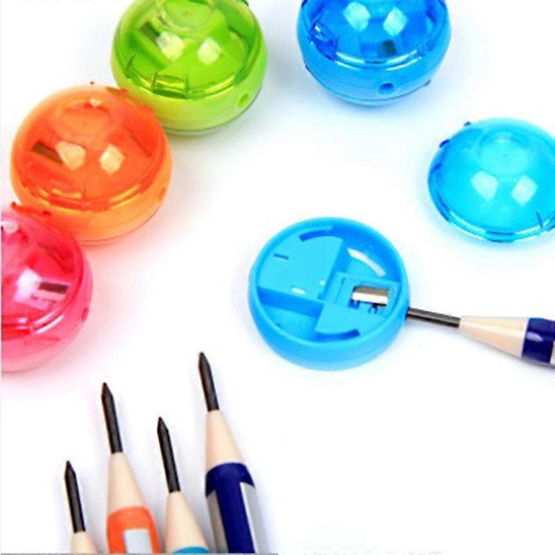 1Pcs Double-Hole Pencil Sharpener (Thick Shape And Thin Shape) 2.0 Core Lead Pencil Sharpener 2mm Spherical BaoPeng