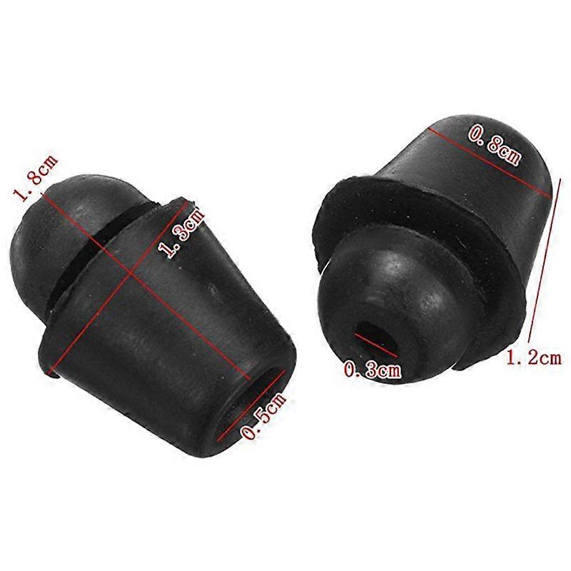 Universal 2Pcs Car Door Dampers Buffer Pad Cover Rubber Anti Shock