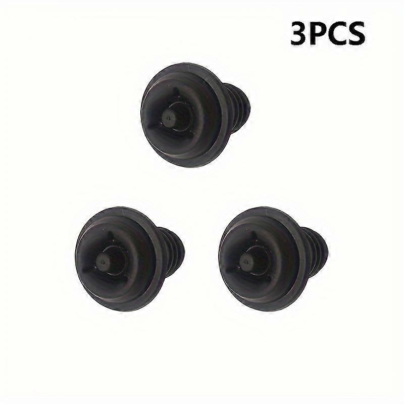 3/5pcsラバー真空吸引ボトルストッパー真空ワインポンププリザーバーストッパー取り外し可能で洗える赤ワインボトルストッパー