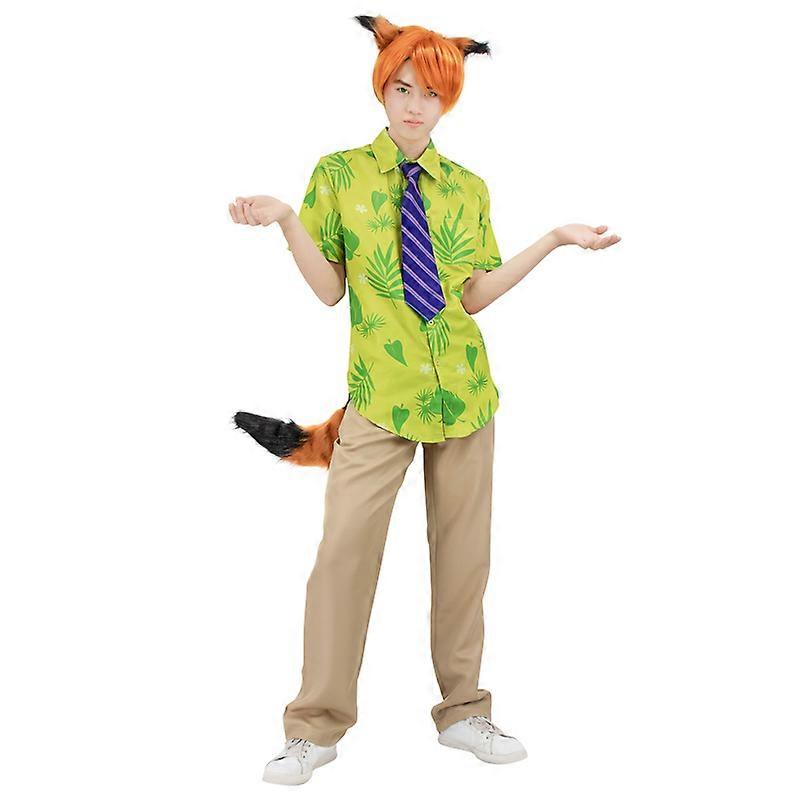 Fox Nick T-shirt Cosplay Costume