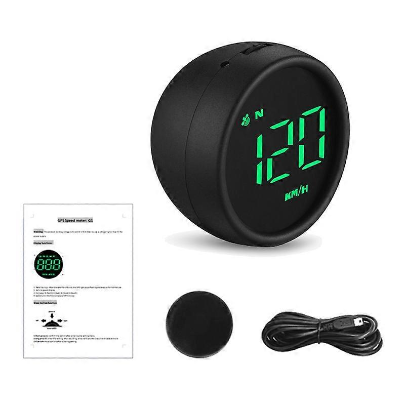 Car Head-Up Windshield Display HUD-LCD Projector Speeding Warning Alarm Meter