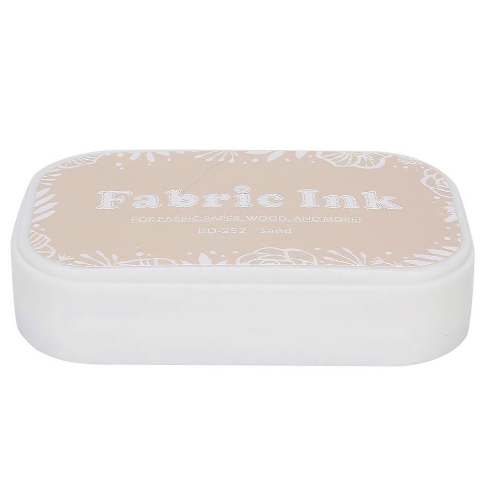 カラフルな多目的ヴィンテージスポンジスケジュールブックスクラップブックスタンプインクパッド塗装アクセサリーBD-252サンドイエロー