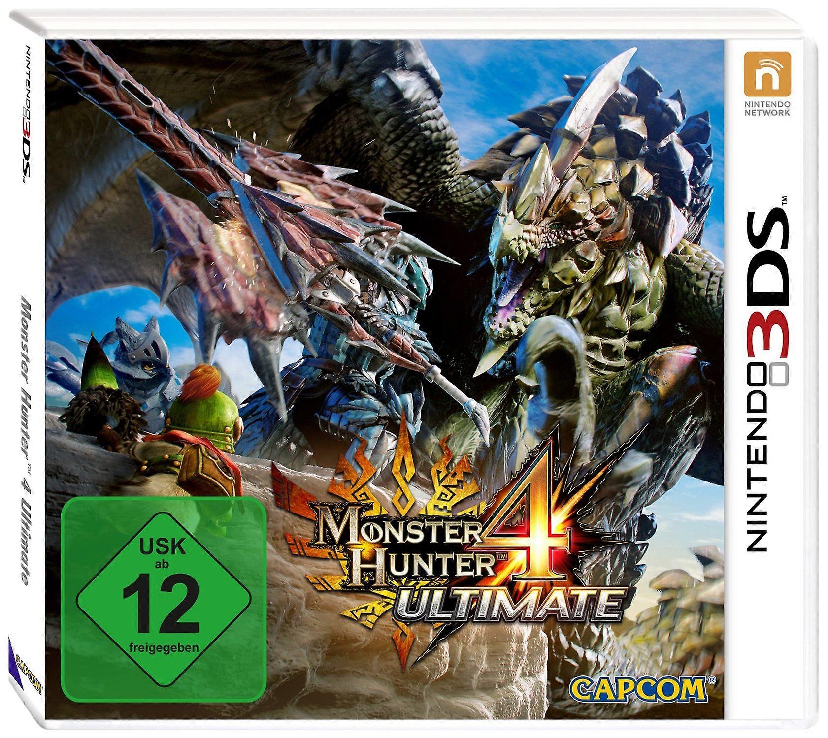 Nintendo 3DS Monster Hunter 4 Ultimate - PAL - New & Sealed