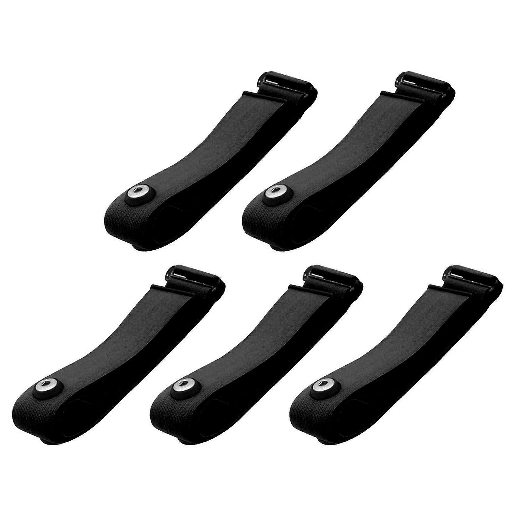 5Pcs for Heart Rate Chest Strap Monitor Adjustable Elastic Strap for Fitness Cycling Running