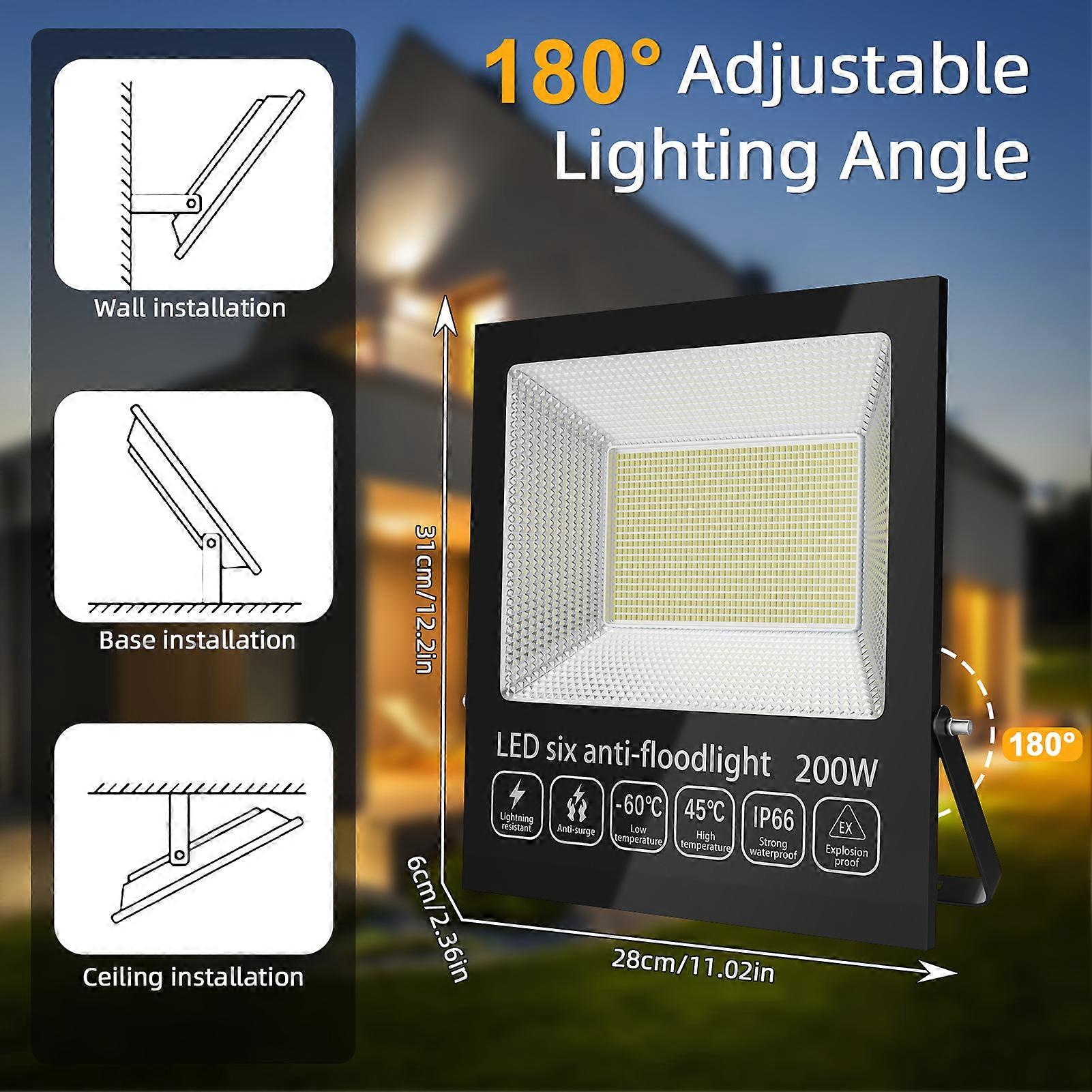 Outdoor LED Floodlights Cost-effective LED Flood Light for Garage