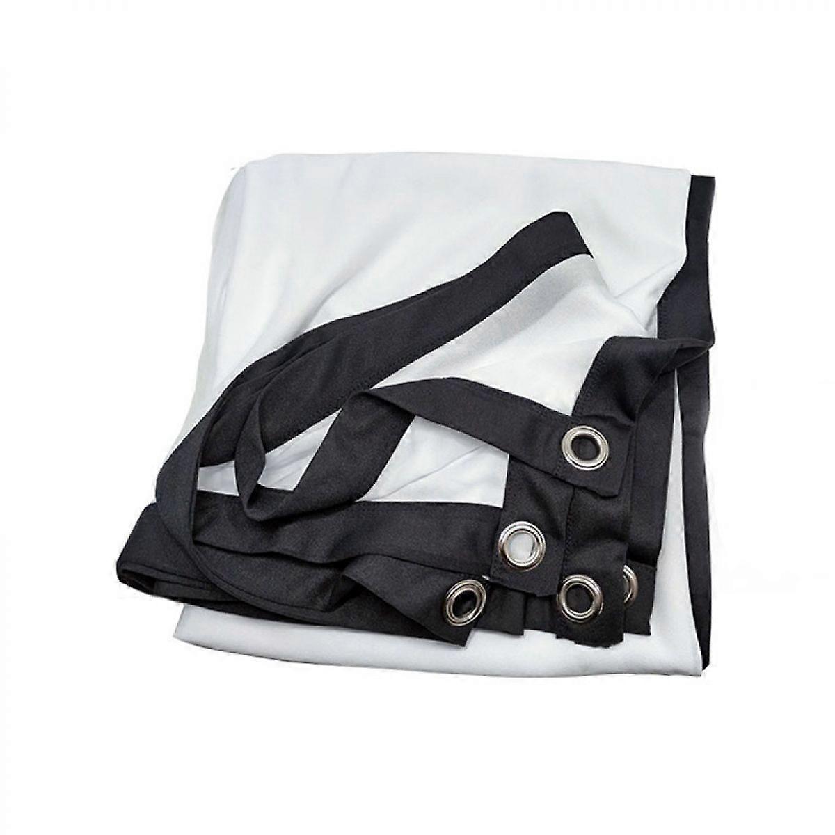 150英寸投影仪屏幕宽屏16：9便携式投影屏幕防皱可折叠室内室外投影仪电影屏幕家庭办公室