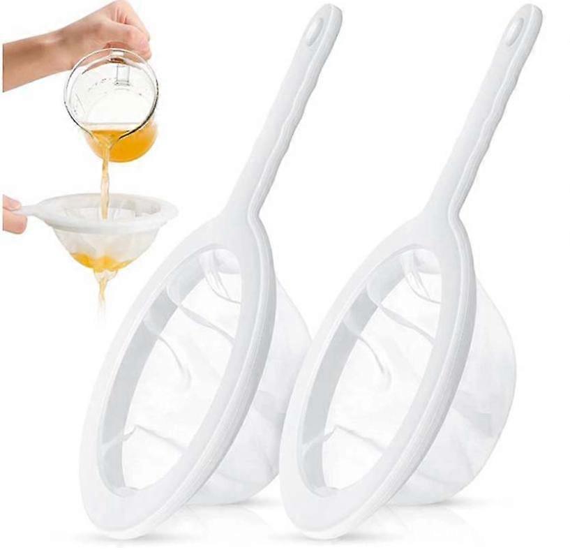 2 Pack Kitchen Ultra Fine Mesh For soy milk,milk,juice,honey,Premium Fine Mesh Food Grade Pp