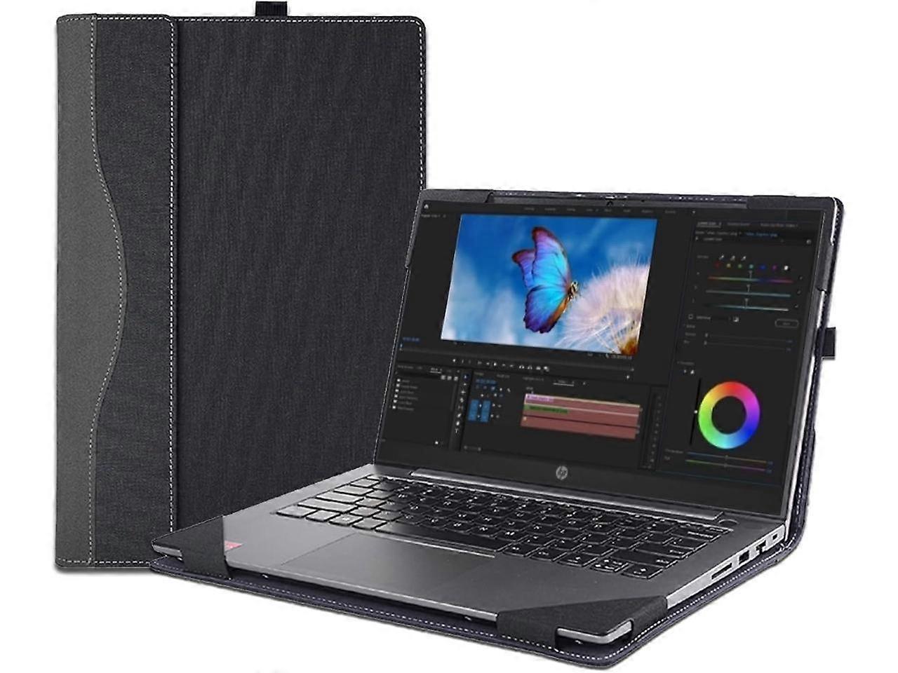 Laptop Cover Case for HP ProBook 440 14 inch G10 G9 G8 Notebook PC & for HP Probook 445 G8 G9 G10 & for HP ProBook 640 G8 Sleeve,Detachable PU Leather