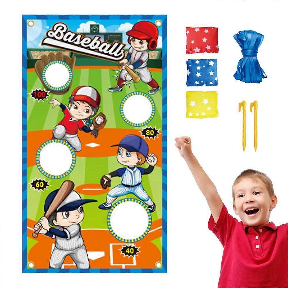 Clown Bean Bag Toss Game Cute Cartoon Toss Toy Fun Throw Toy for Boys & Girls