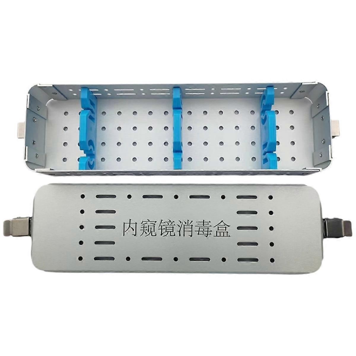 ORL Endoscopio rigido in alluminio sterilizzazioni contenitore strumenti medici sterilizzazioni caso, Laparo