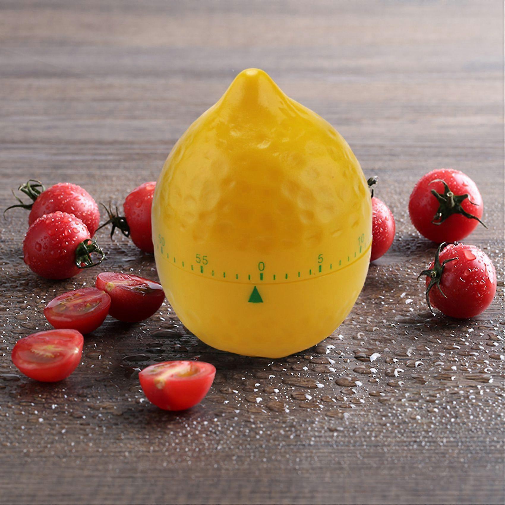 Kitchen Timer Timepiece Kitchen Timer Short Timer Alarm Clock Funny Egg Timer Egg Knife Lemon Shape