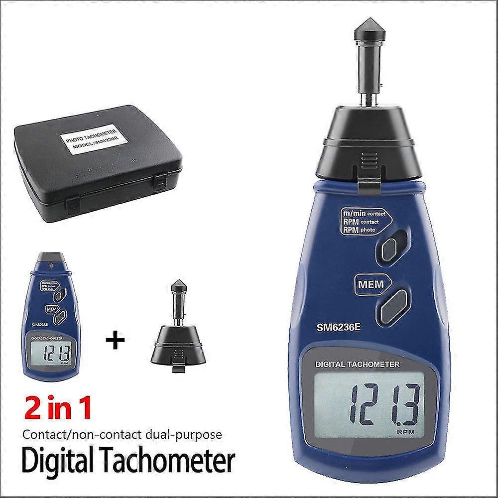 Tachometer auto electronic digital laser tachometer rpm meter speedometer non contact tachometer sensor tester