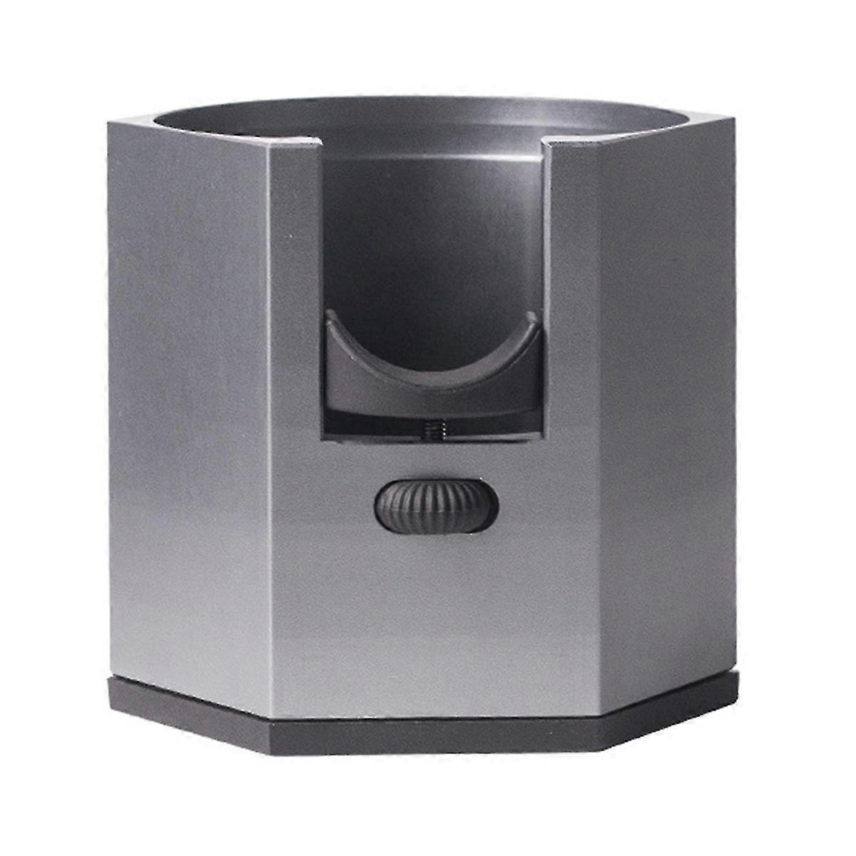 Diamond Stainless Steel Coffee Filter Handle Holder Espresso Mat Stand Coffee Tamper Base Rack Acce