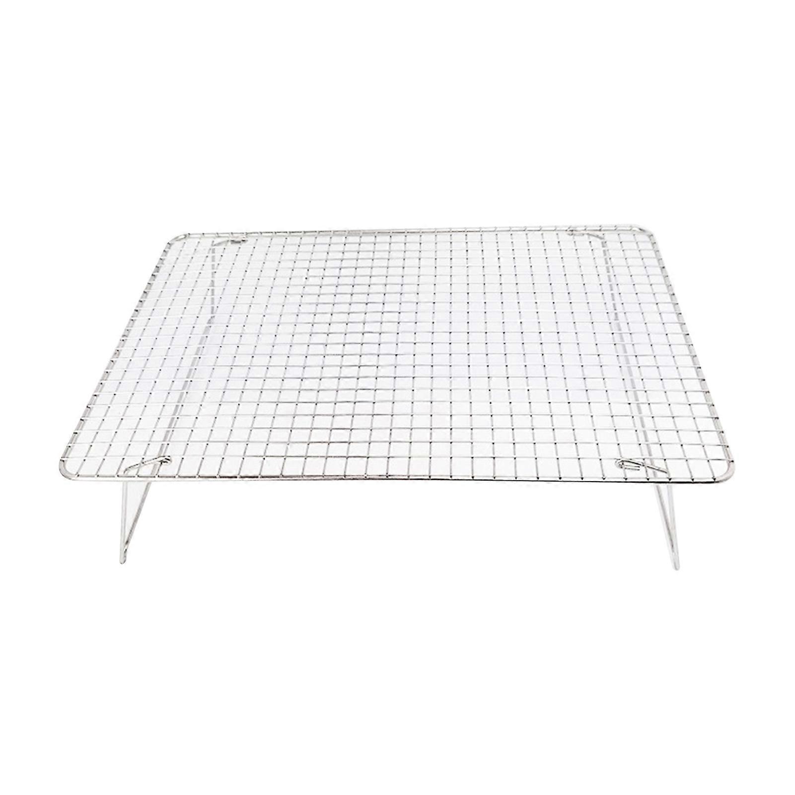 Stainless Steel Cake Cooling Rack Stackable Wire Racks for Baking Cooking Collapsible Heavy Duty Space-saving Baking Rack