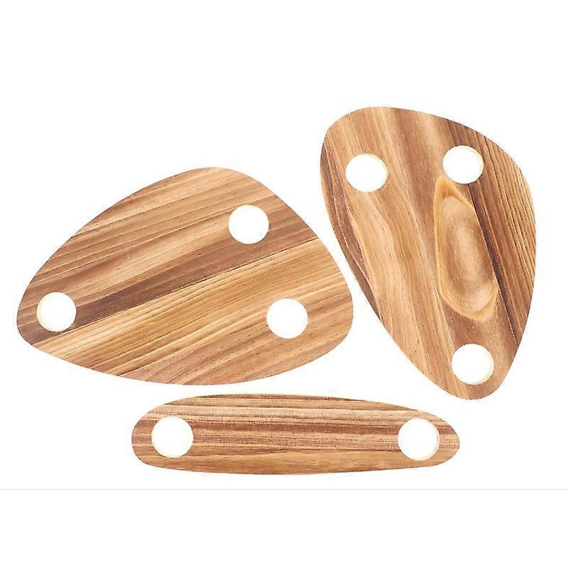 Wooden Bottle Top Serving Tray