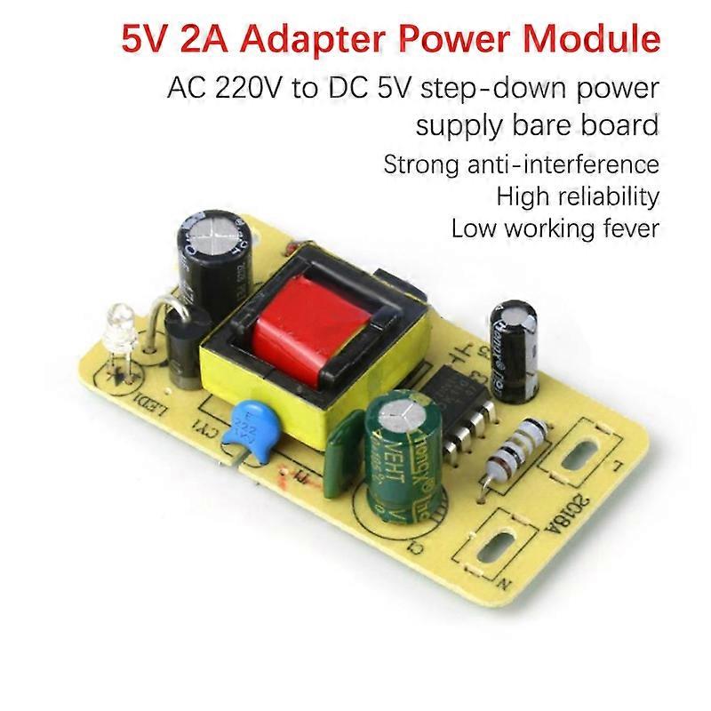 5V 2A Adapter-Schaltnetzteilmodul AC 220V zu DC 5V Abwärts-Netzteilplatine