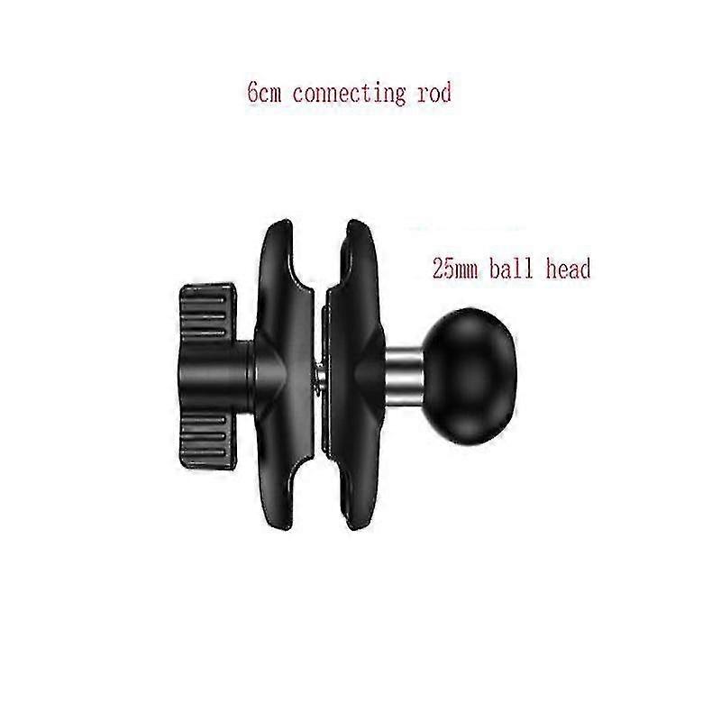 Motorcykelfäste Vevstång Universal Kulled Tillbehör Styre Fast Navigation 360 Sportkamera Backspegel B