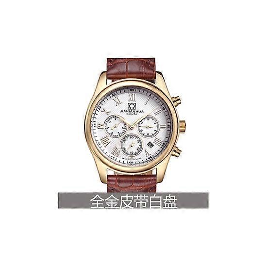 three-eye six-needle multi-function automatic mechanical men's watch