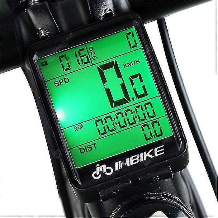 ZK-Waterproof Bike Computer Wireless Cycling Odometer Speedometer With Led Digital Rate