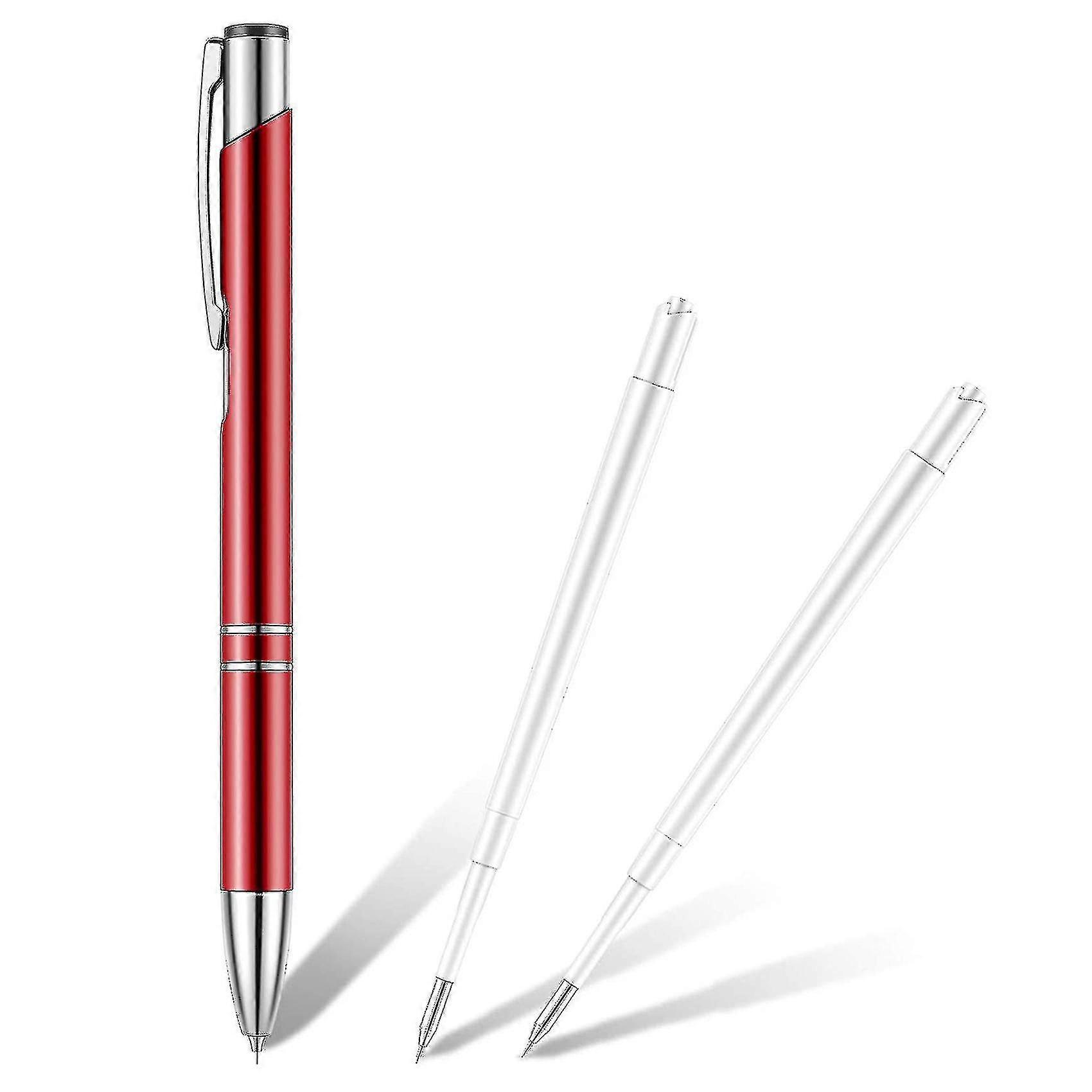 Pin Pen Weeding Tool Retractable With 2 S (red)