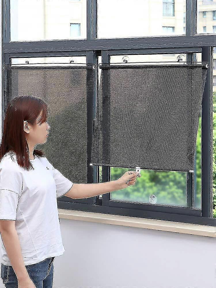 Suction Cup Roller Blind No Drilling Required Balcony Window Portable ...