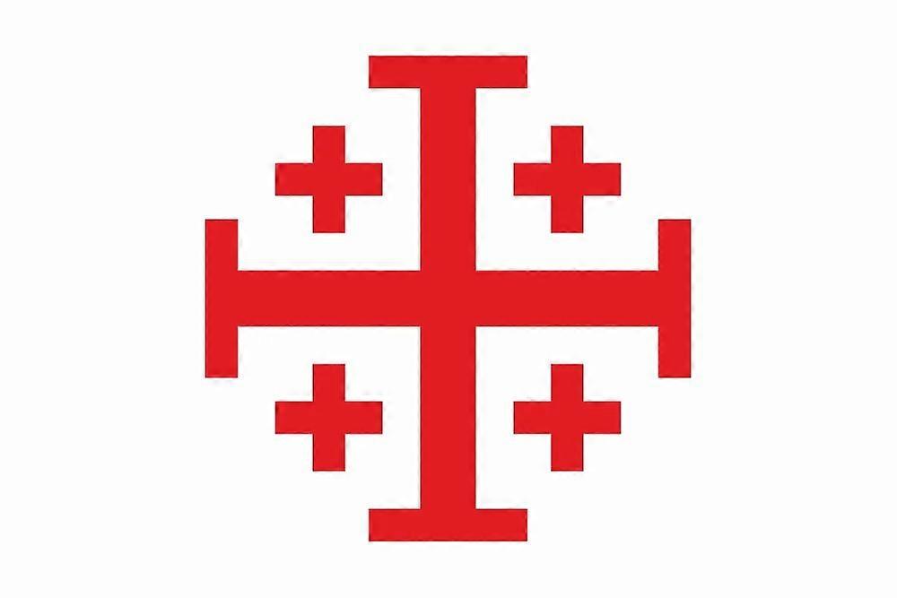 ELECTION 90x150cm Jerusalem cross flag for decoration
