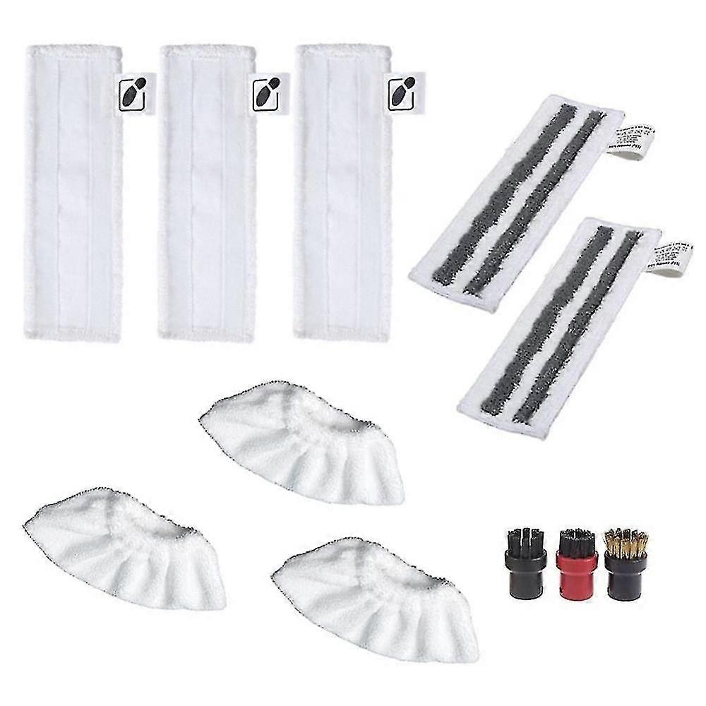 Accessories For Steam Cleaner Easyfix Sc2 Sc3 Sc4 Sc5 Wipers Floor Nozzle Cloths Mop Round Brushes