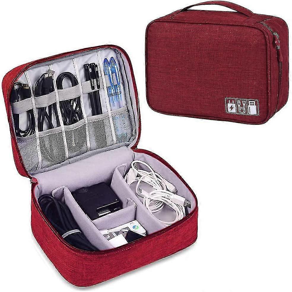 Electronics Accessories Bag Travel Electronic Organizer Waterproof Cable Bag