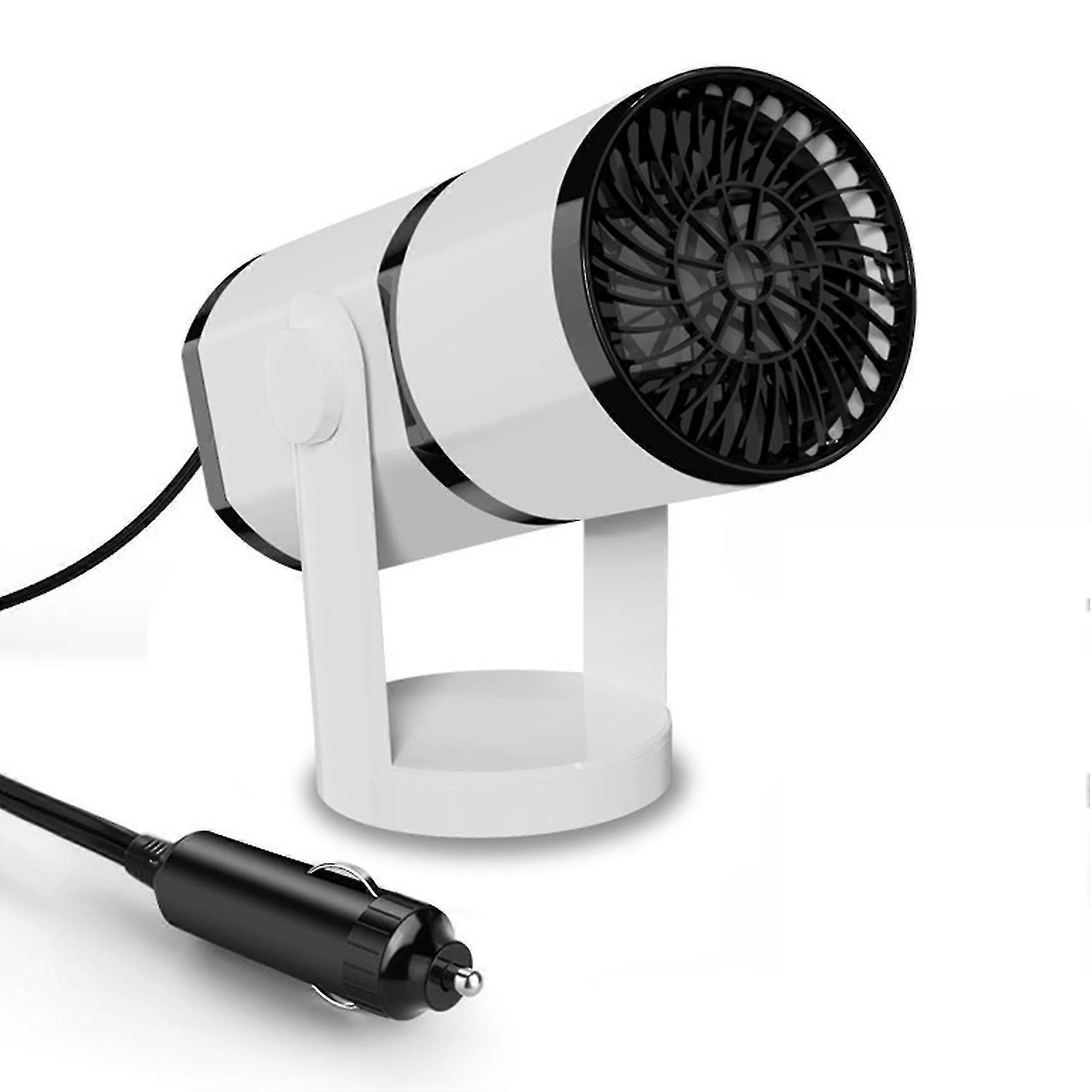 Car Heater 12v 150w Auto Portable Heating Fan With Swing-out Handle Windscreen Defroster Dashboard Driving Demister
