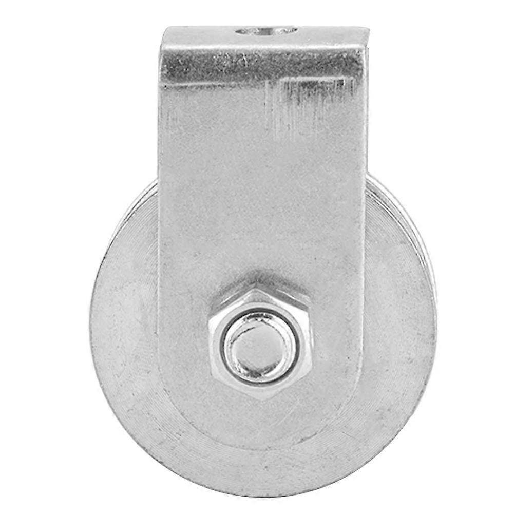 0.3 Tons Loading Single Pulley Block Swivel Pulley Roller Lifting Wheel for Wire Rope (#02)