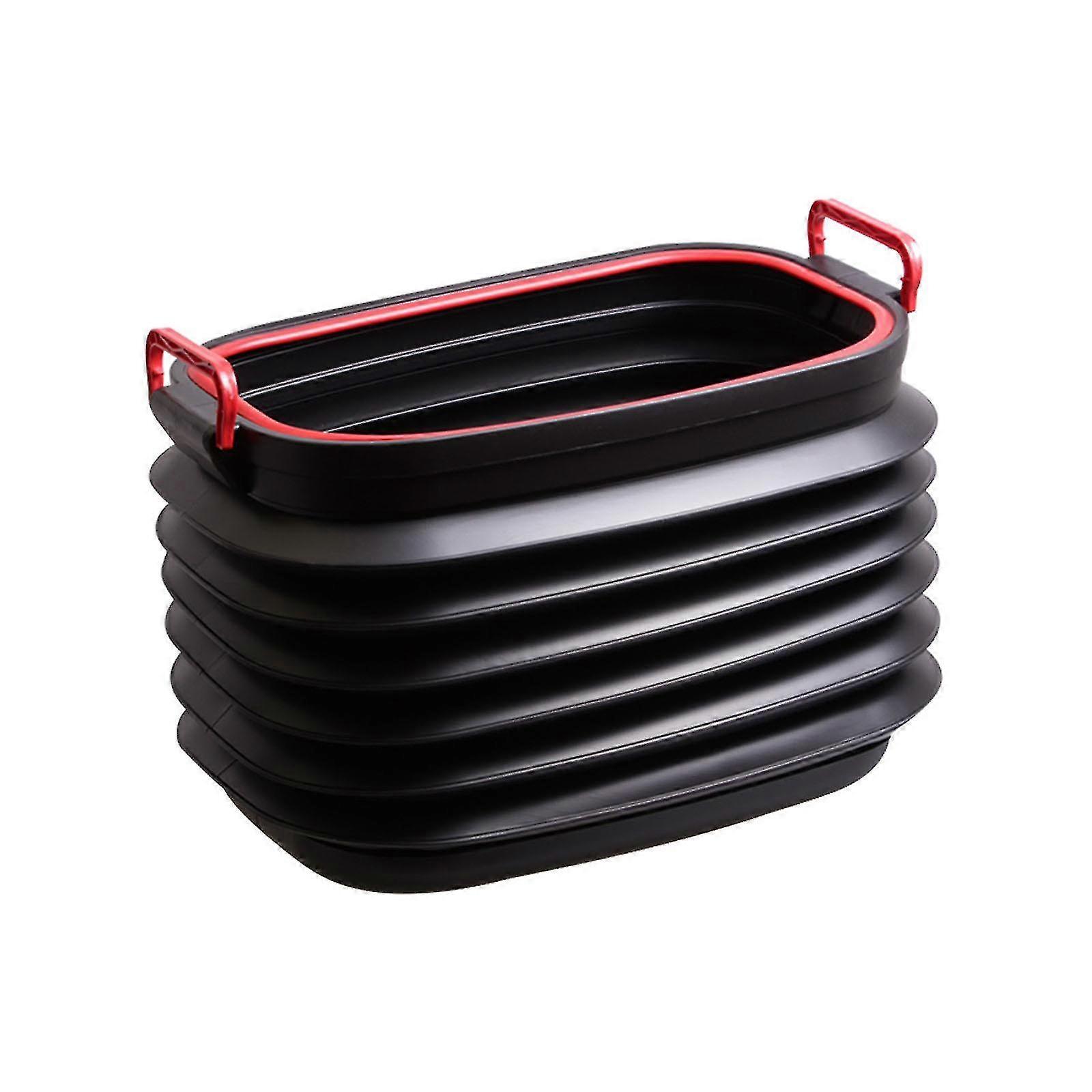 Folding Telescopic Bucket Storage Articles For Multifunctional Vehicle