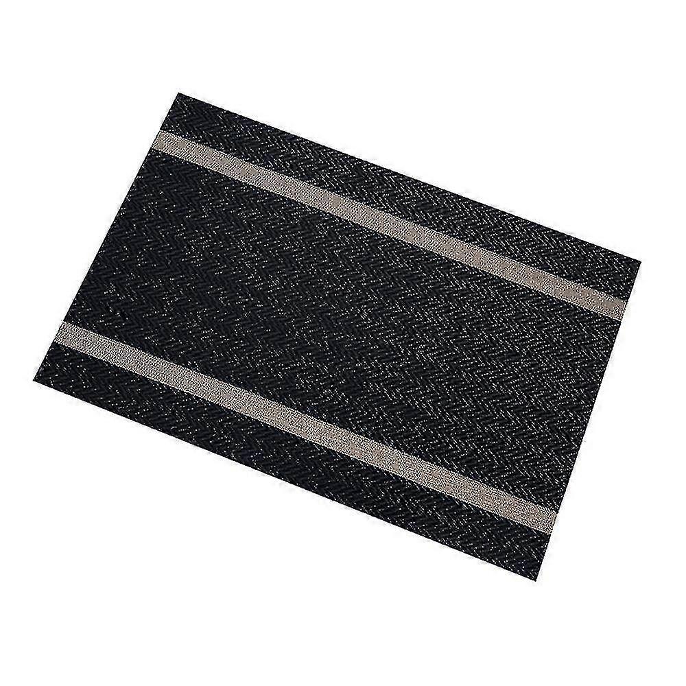3pcs Tableware Pad Placemat Table Mat Pvc Non-slip Simple Placemats Disc Er