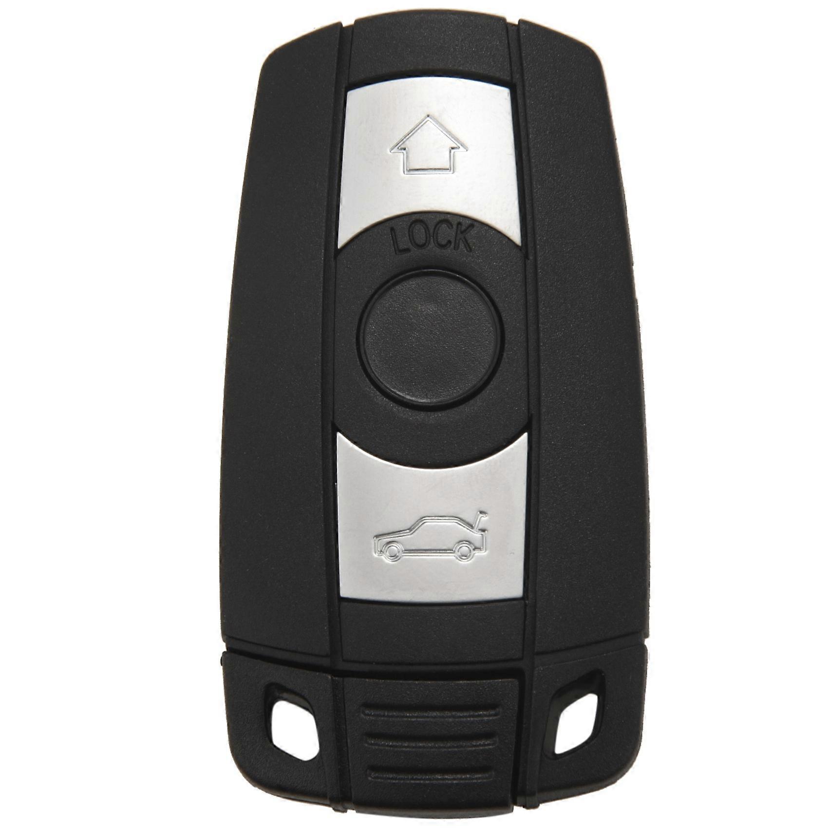 Replacement 3 Button Smart Remote Keyless Key Shell Fob Case for 1 3 5 6 7 E90 E93 E92 X3 X5