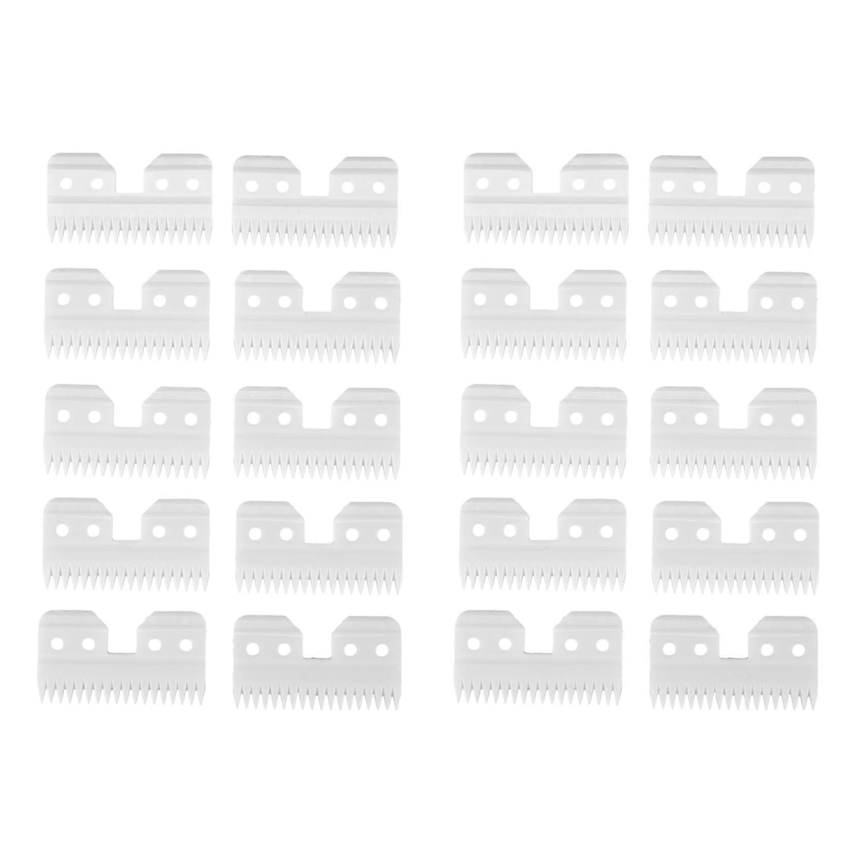 20Pcs/Lot Replaceable Ceramic 18 Teeth Pet Ceramic Clipper Cutting Blade for A5 Series