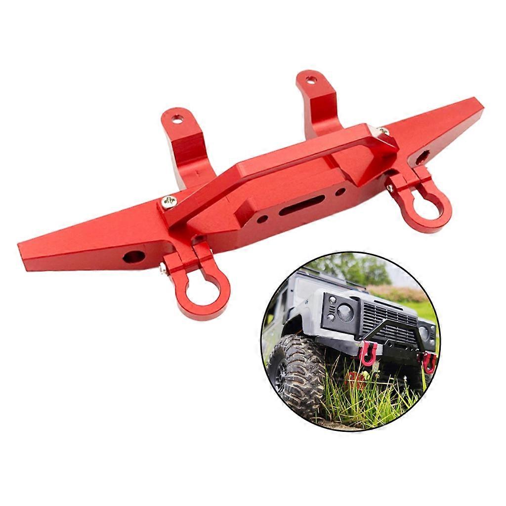Metal RC Bumper, RC Front Bumper Replacement, RC Car Accessory for MN D90 D91 D99 D99S 1/12 RC Car Hobby Model Rock Crawler