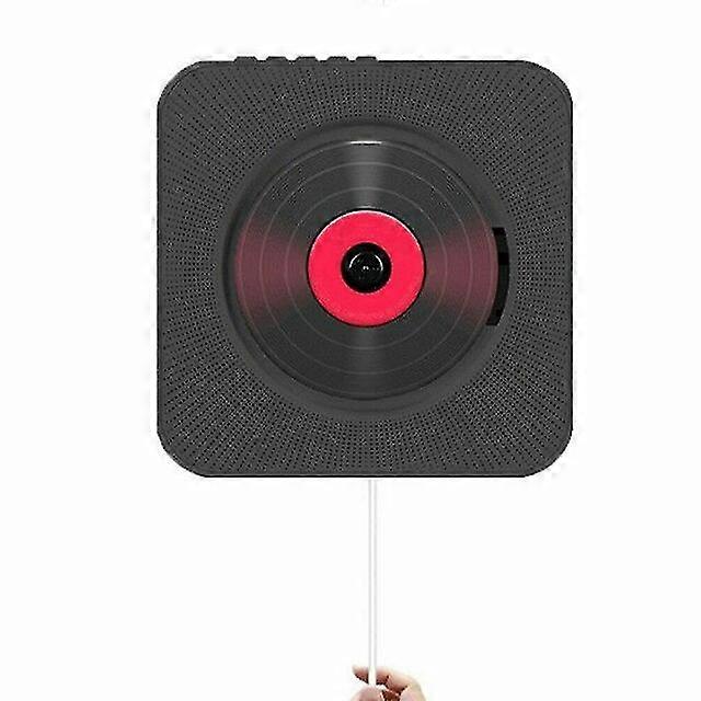 Wall Mounted Cd Player Surround Sound Fm Radio Bluetooth Usb Mp3 Disk Portable Music Player Remote Control Stereo Speaker Home