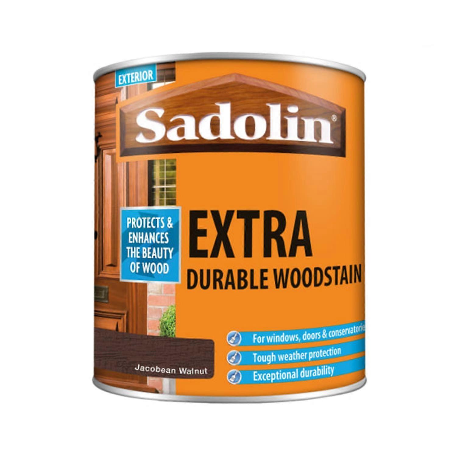 Extra Durable Woodstain Jacobean Walnut 1 litre