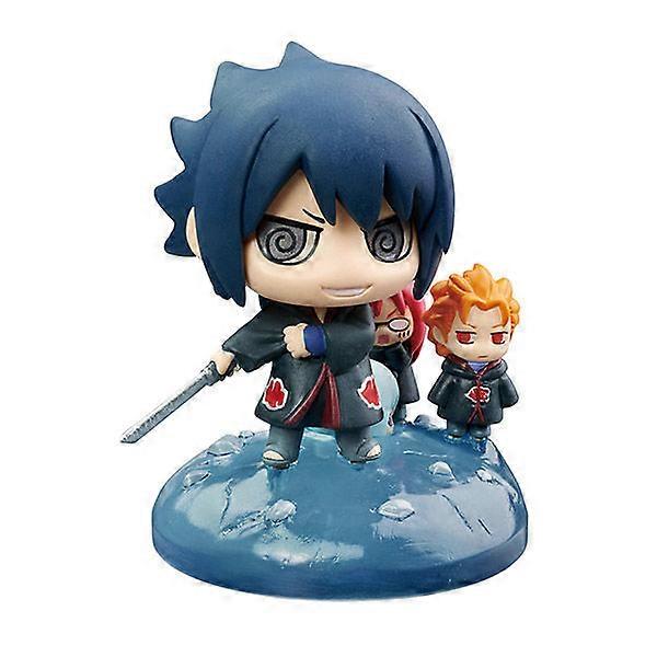 6cm ナルトフィギュア アニメ カカシ内ハフィグラルス ガーラあかつフィギュア おもちゃ車デコレーションモデル ギフト人形