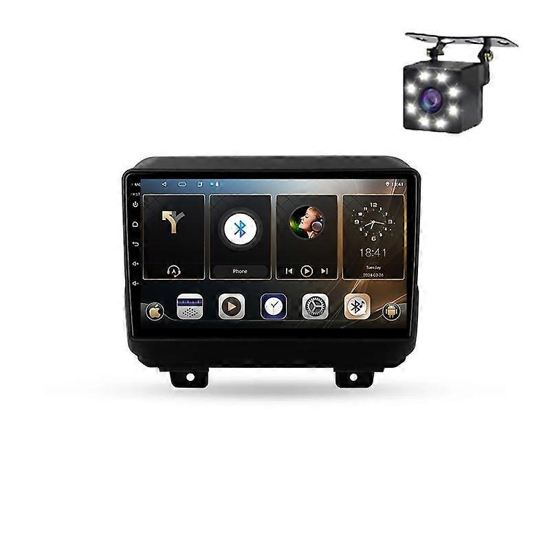 Car Radio Android 14 For Jeep Wrangler 4 JL 2018-2019 Auto Player Stereo