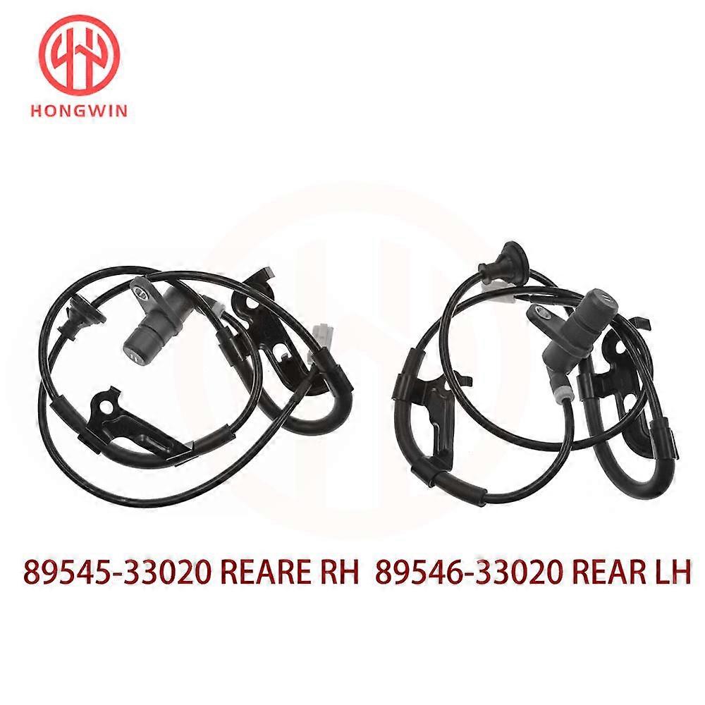 Rear Left Right ABS Wheel Speed Sensor 89545-33020 / 89546-33020 For Toyota Camry Solara Avalon 2.2L 2.4L / Lexus ES300 3.0L
