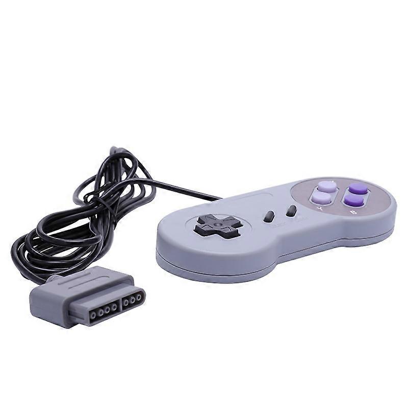 Portable Plug and Play Gamepad PC Mac Windows Nintendo Game Joystick Purple game controller