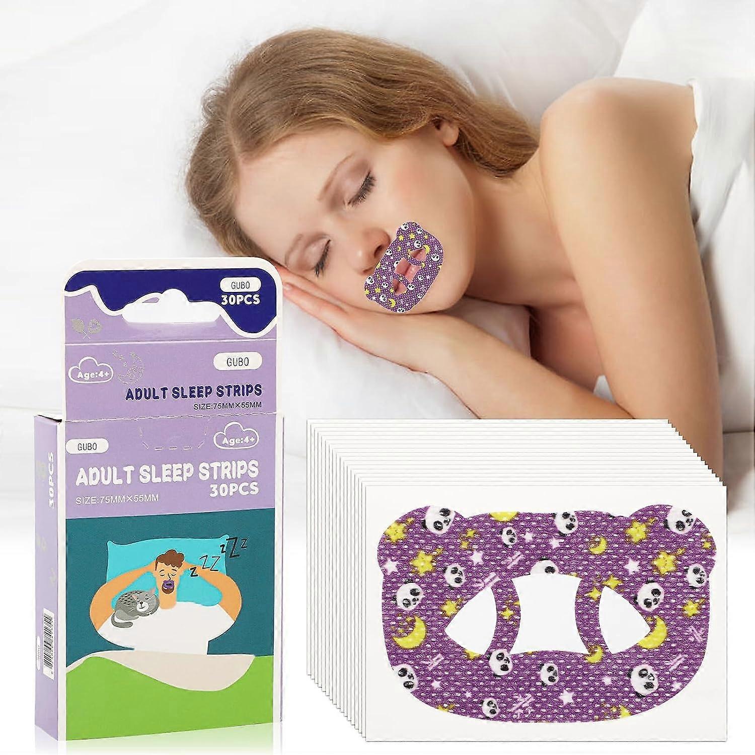 Adult Mouth Tape for Sleeping Sleep Mouth Tape for Less Mouth Breathing Snoring Relief Gentle Mouth Tape for Better Nose Breathing Improved Sleep (60P