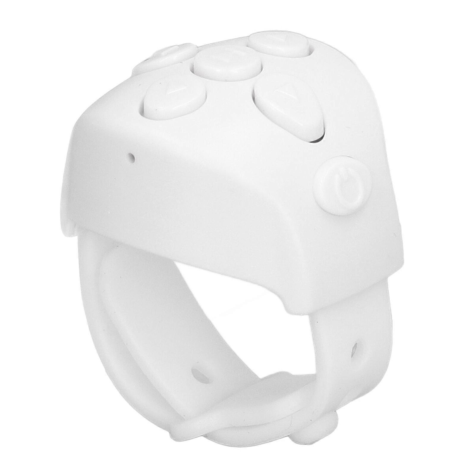 Bluetooth Remote Page Turner Adjustable Size Bluetooth Remote Control Scrolling Ring Wireless Camera Shutter Selfie Button for Android for Iphone