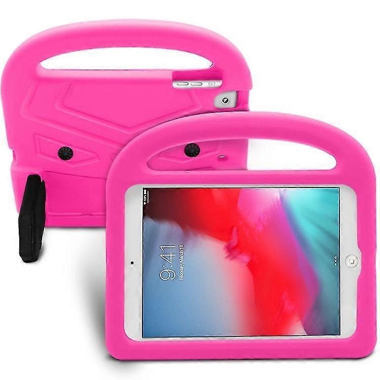 New For Ipad Mini 5 / 4 / 3 / 2 / 1 Sparrow Style Eva Children's Flat Anti Falling Protective Shell(purple)