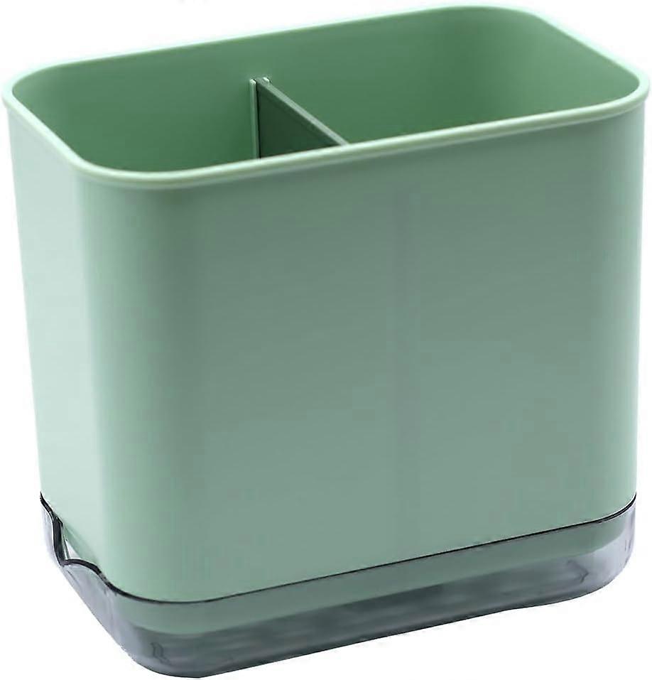 Cutlery Racks for Kitchen and Bathroom - Green Plastic Storage