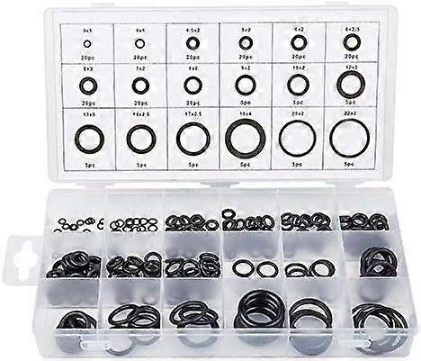 Seal Kit Gaskets Universal O-Ring Assortment 225 Pcs