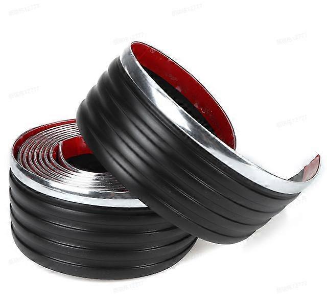 Car Body Side Molding Strip Belt Exterior Protector Roll Window Mirror Bumper Anti Collision DIY Decor Strip 4M For Pickup Truck