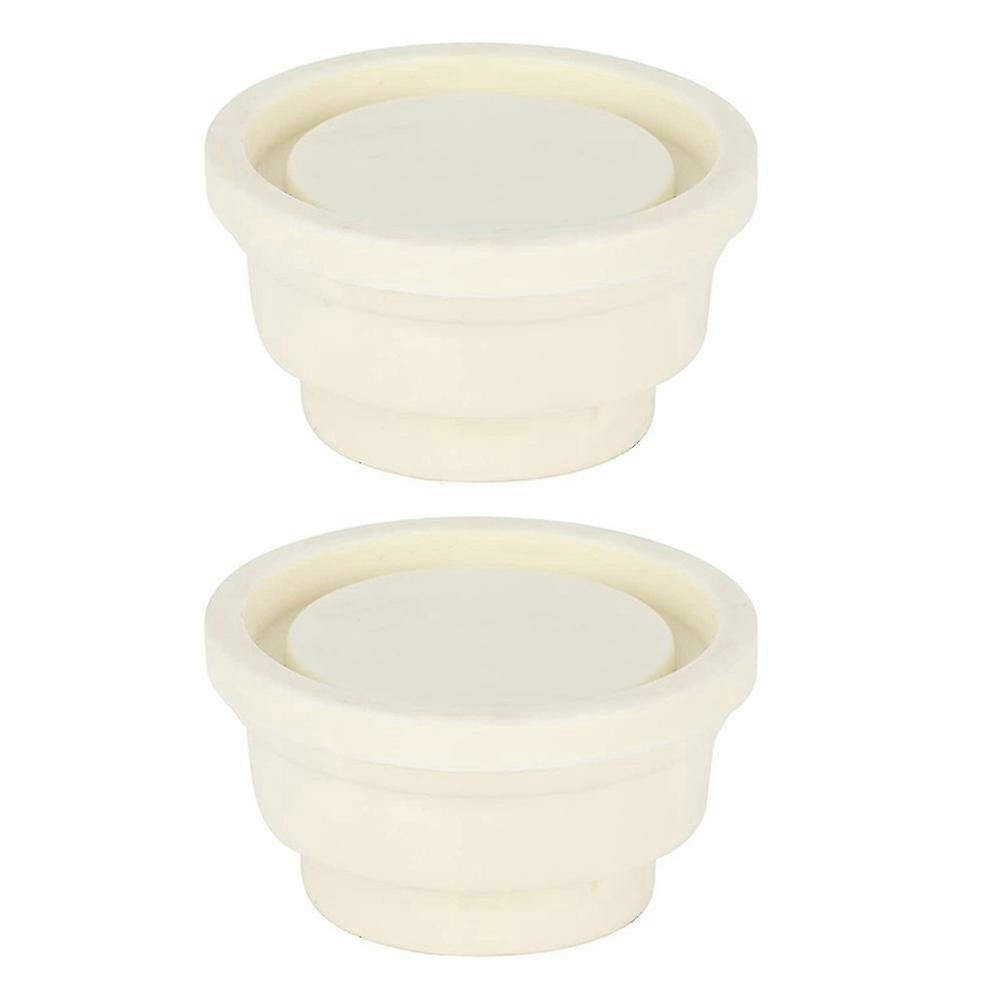 スイミングプールアクセサリー - 安全バンパー用2pcsラダーラバープラグ