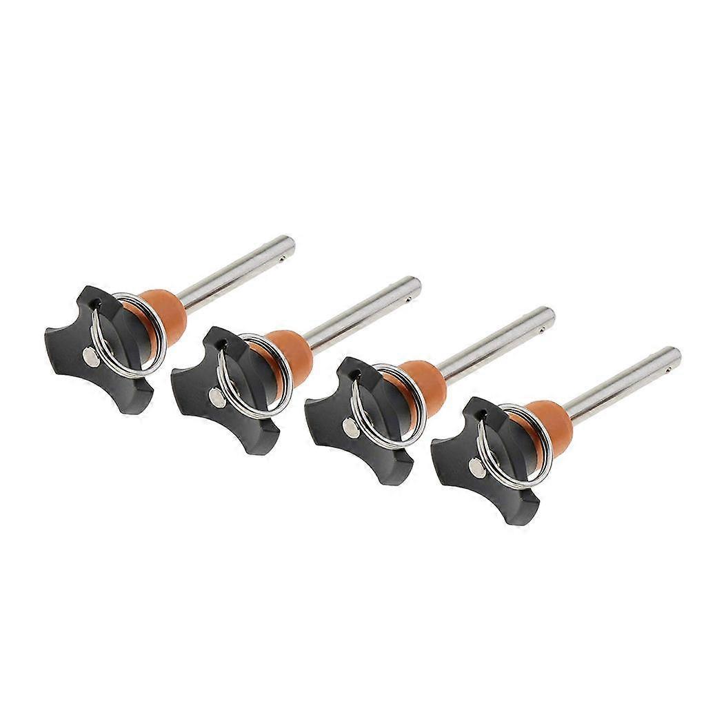 4x Quick Release Ball Studs Pull Studs  6mm Tools Accessories 50mm