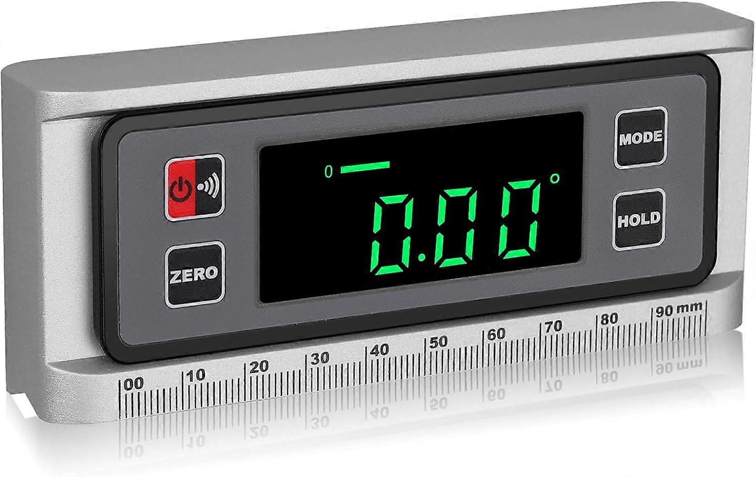 Digital Protractor Inclinometer,with Scale 4  90 Level Housing